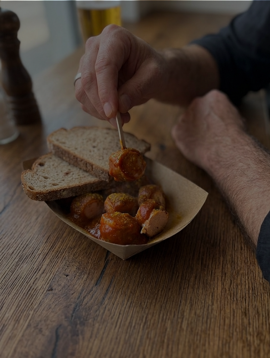 RheinCurry Currywurst