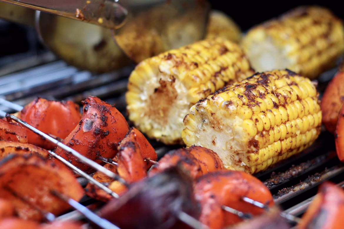Gegrilltes Gemüse beim RheinCurry BBQ
